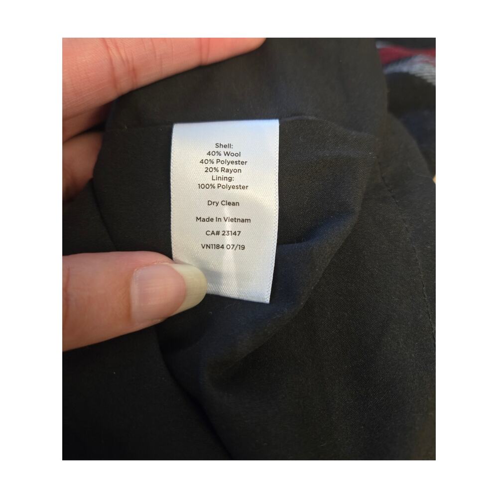 Talbots petite knee length plaid skirt, size 2 - Picture 4 of 7